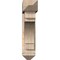Ekena Millwork Merced Arts and Crafts Smooth Bracket w/ Offset Brace, Douglas Fir, 7 1/2"W x 32"D x 32"H BKT0806X32X32MRC03SDF - alternate 4